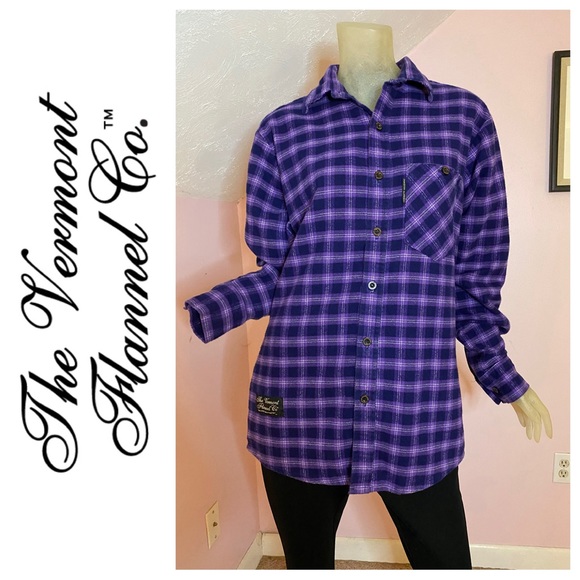 The Vermont Flannel Co. Other - THE VERMONT FLANNEL CO. FITTED FLANNEL SHIRT